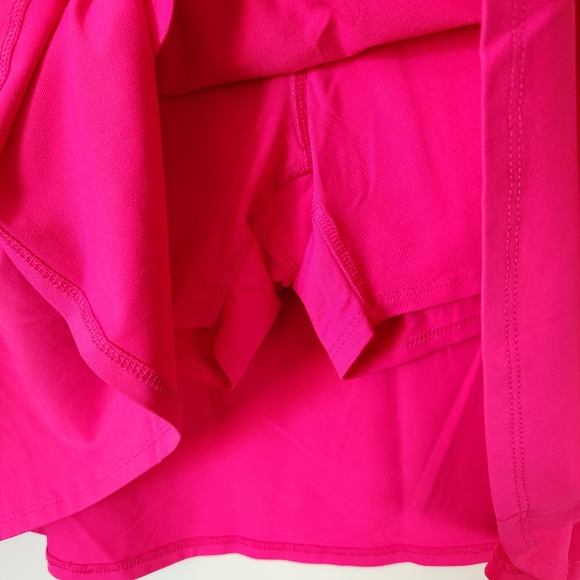 Sans Soleil Hot Pink Wrap Front Skort XL - Picture 4 of 8